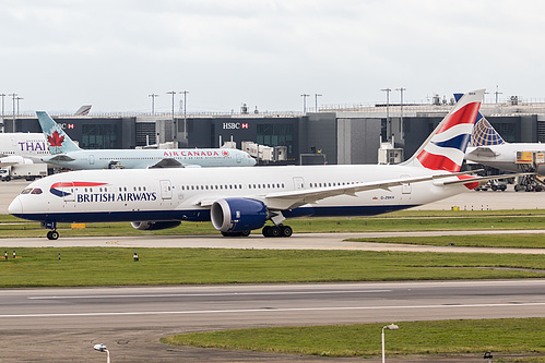 British Airways Boeing 787-9 G-ZBKH at London Heathrow Airport (EGLL/LHR) British Airways Boeing 787-9 G-ZBKH at London Heathrow Airport (EGLL/LHR)