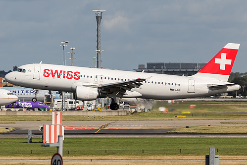 Swiss International Air Lines Airbus A320-200 HB-IJH at London Heathrow Airport (EGLL/LHR)