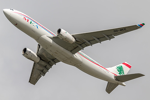 Middle East Airlines Airbus A330-200 OD-MEE at London Heathrow Airport (EGLL/LHR)