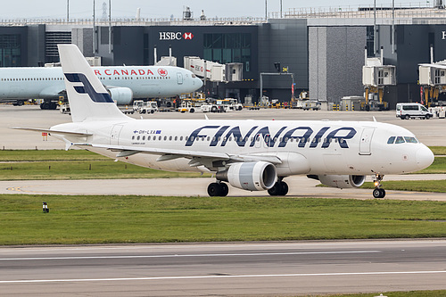 Finnair Airbus A320-200 OH-LXA at London Heathrow Airport (EGLL/LHR)