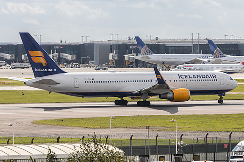 Icelandair Boeing 767-300ER TF-ISO at London Heathrow Airport (EGLL/LHR)