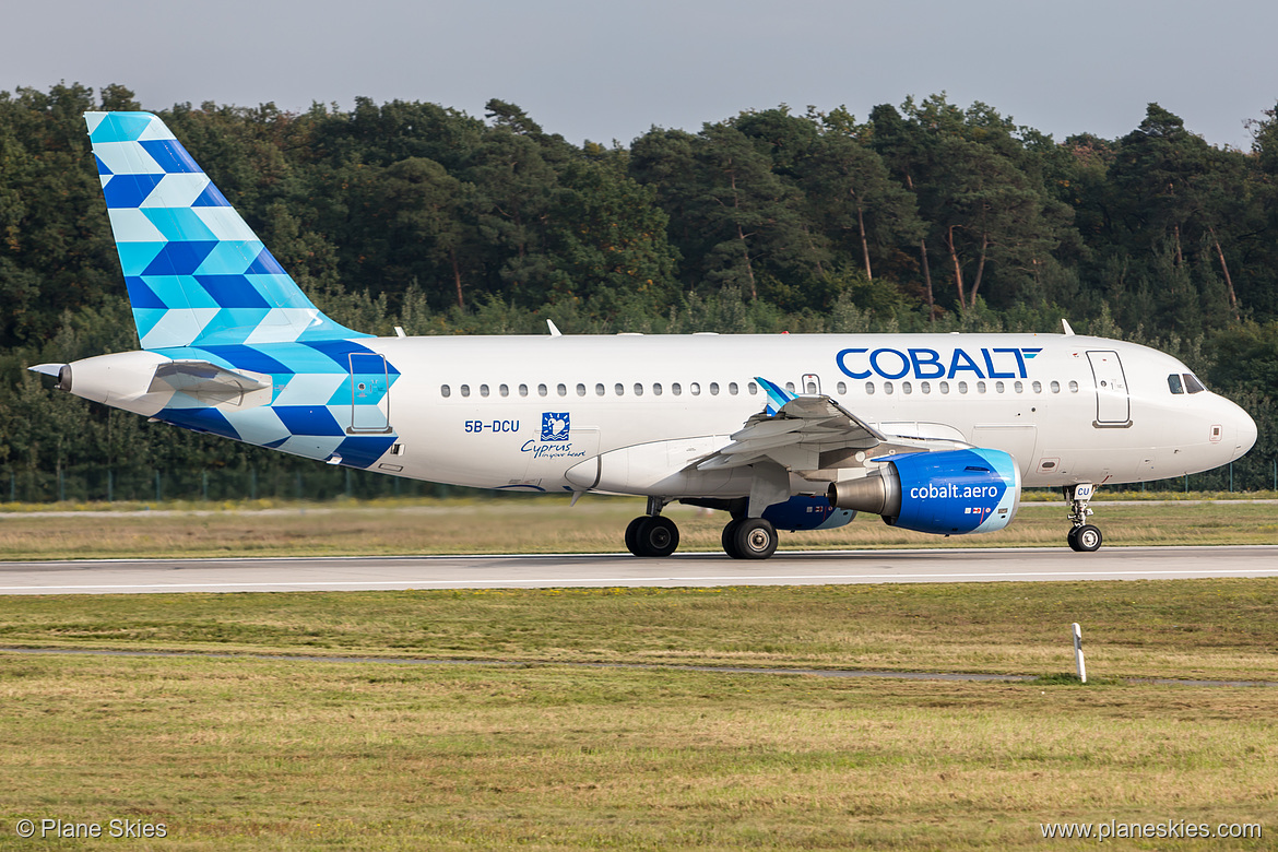 Cobalt Airbus A319-100 5B-DCU at Frankfurt am Main International Airport (EDDF/FRA)