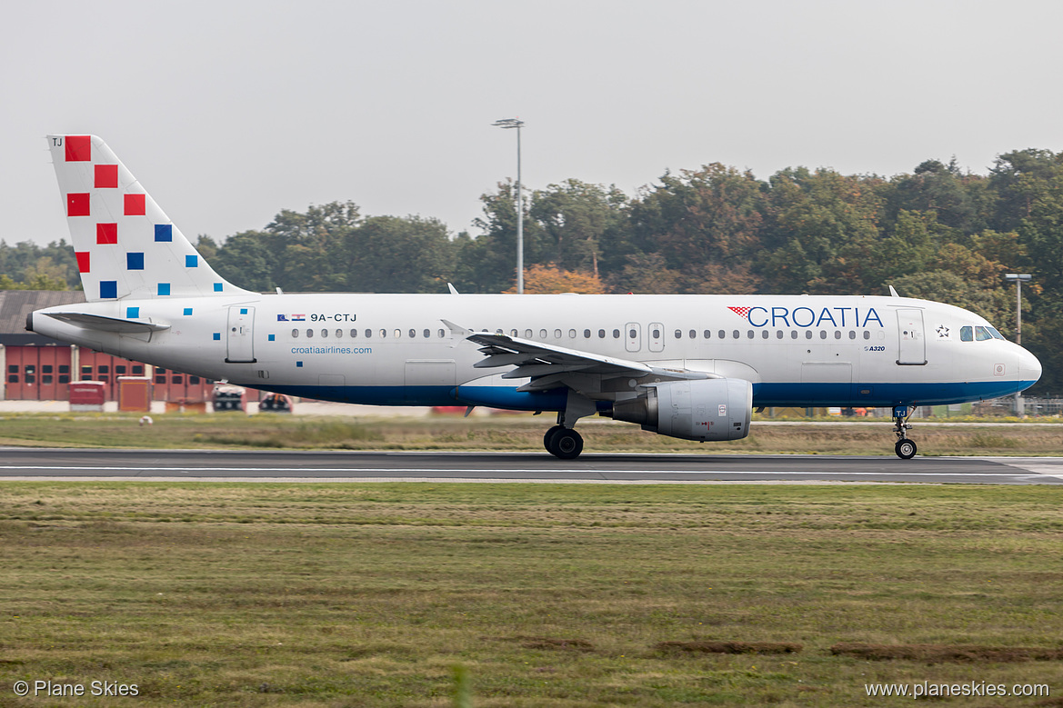 Croatia Airlines Airbus A320-200 9A-CTJ at Frankfurt am Main International Airport (EDDF/FRA)