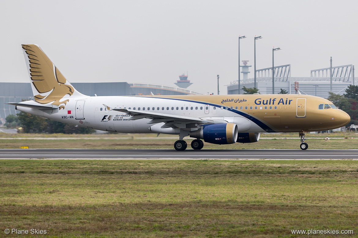 Gulf Air Airbus A320-200 A9C-AN at Frankfurt am Main International Airport (EDDF/FRA)