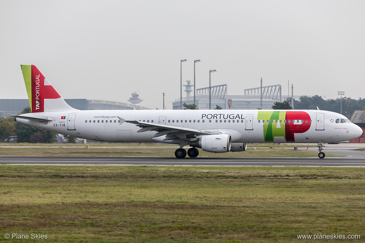 TAP Portugal Airbus A321-200 CS-TJE at Frankfurt am Main International Airport (EDDF/FRA)