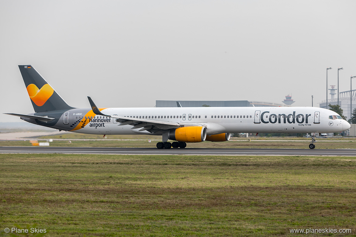 Condor Boeing 757-300 D-ABOC at Frankfurt am Main International Airport (EDDF/FRA)