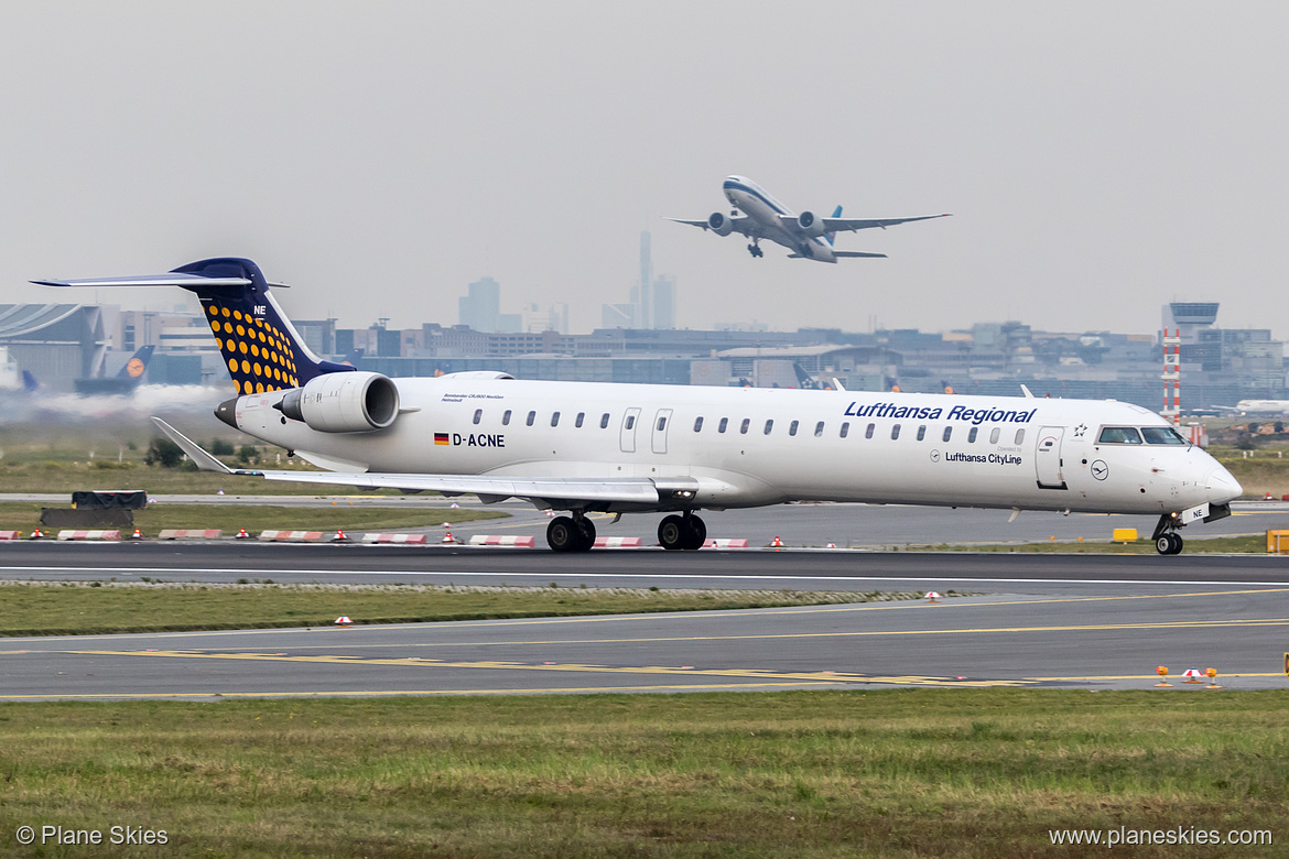 Lufthansa CityLine Canadair CRJ-900 D-ACNE at Frankfurt am Main International Airport (EDDF/FRA)