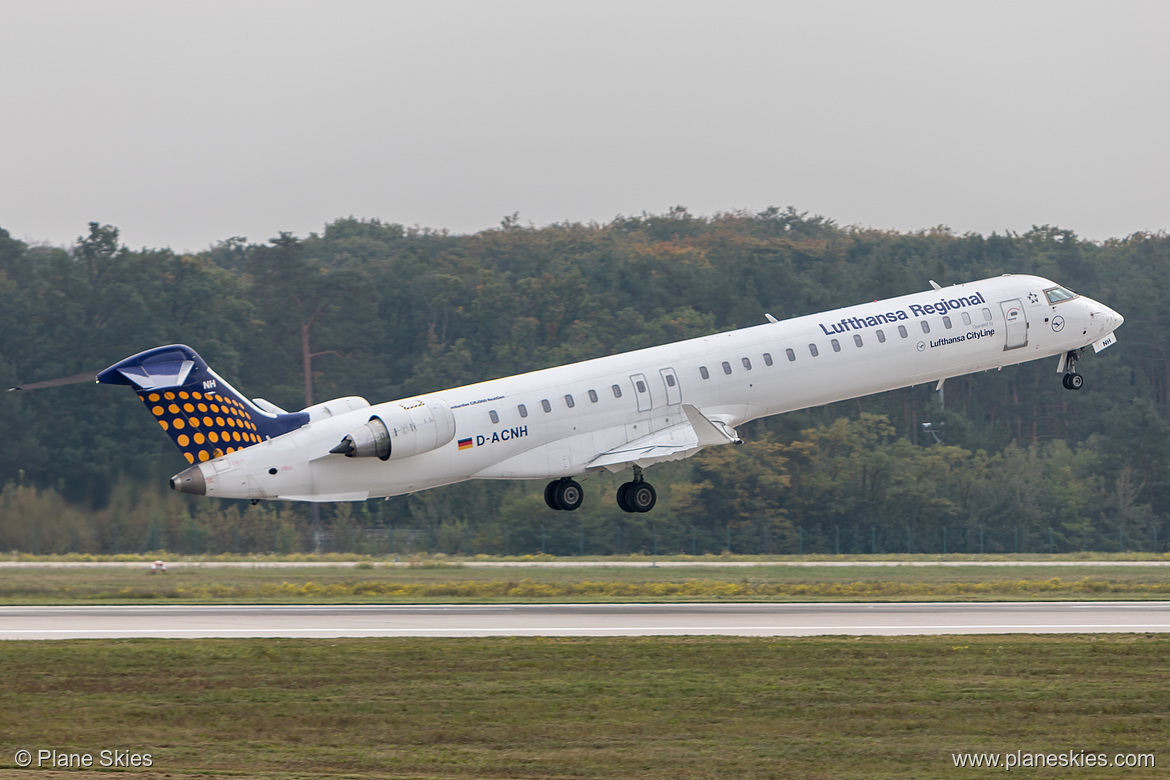 Lufthansa CityLine Canadair CRJ-900 D-ACNH at Frankfurt am Main International Airport (EDDF/FRA)