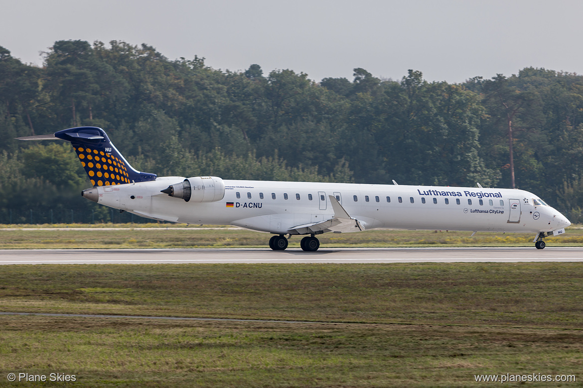Lufthansa CityLine Canadair CRJ-900 D-ACNU at Frankfurt am Main International Airport (EDDF/FRA) Lufthansa CityLine Canadair CRJ-900 D-ACNU at Frankfurt am Main International Airport (EDDF/FRA)