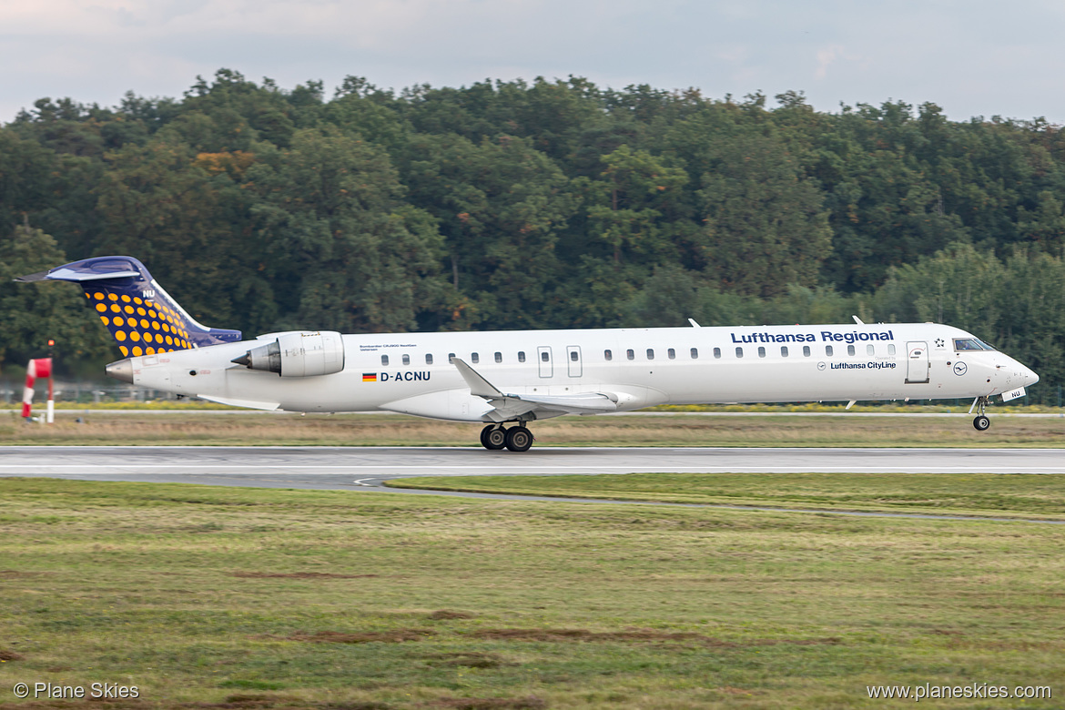 Lufthansa CityLine Canadair CRJ-900 D-ACNU at Frankfurt am Main International Airport (EDDF/FRA) Lufthansa CityLine Canadair CRJ-900 D-ACNU at Frankfurt am Main International Airport (EDDF/FRA)