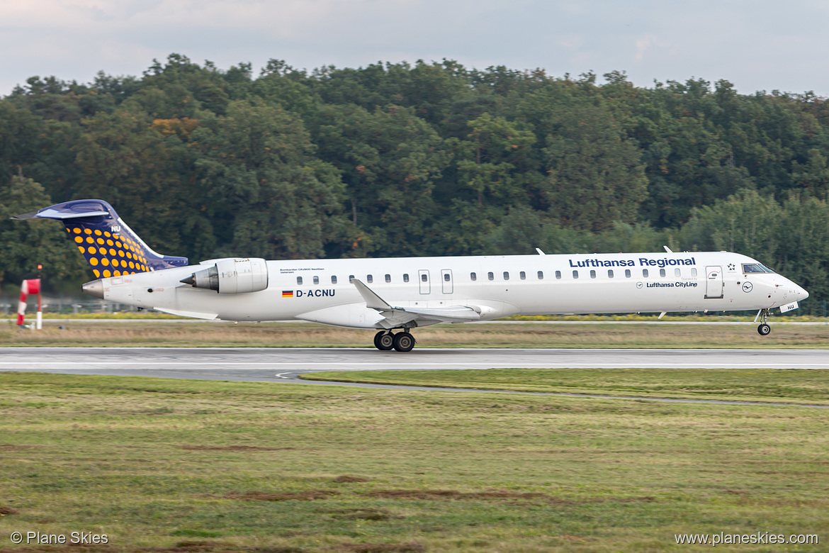 Lufthansa CityLine Canadair CRJ-900 D-ACNU at Frankfurt am Main International Airport (EDDF/FRA)