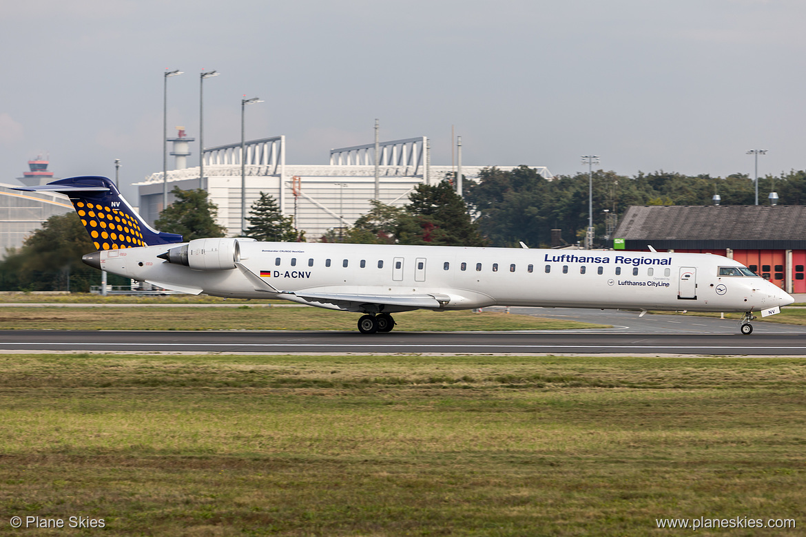 Lufthansa CityLine Canadair CRJ-900 D-ACNV at Frankfurt am Main International Airport (EDDF/FRA) Lufthansa CityLine Canadair CRJ-900 D-ACNV at Frankfurt am Main International Airport (EDDF/FRA)