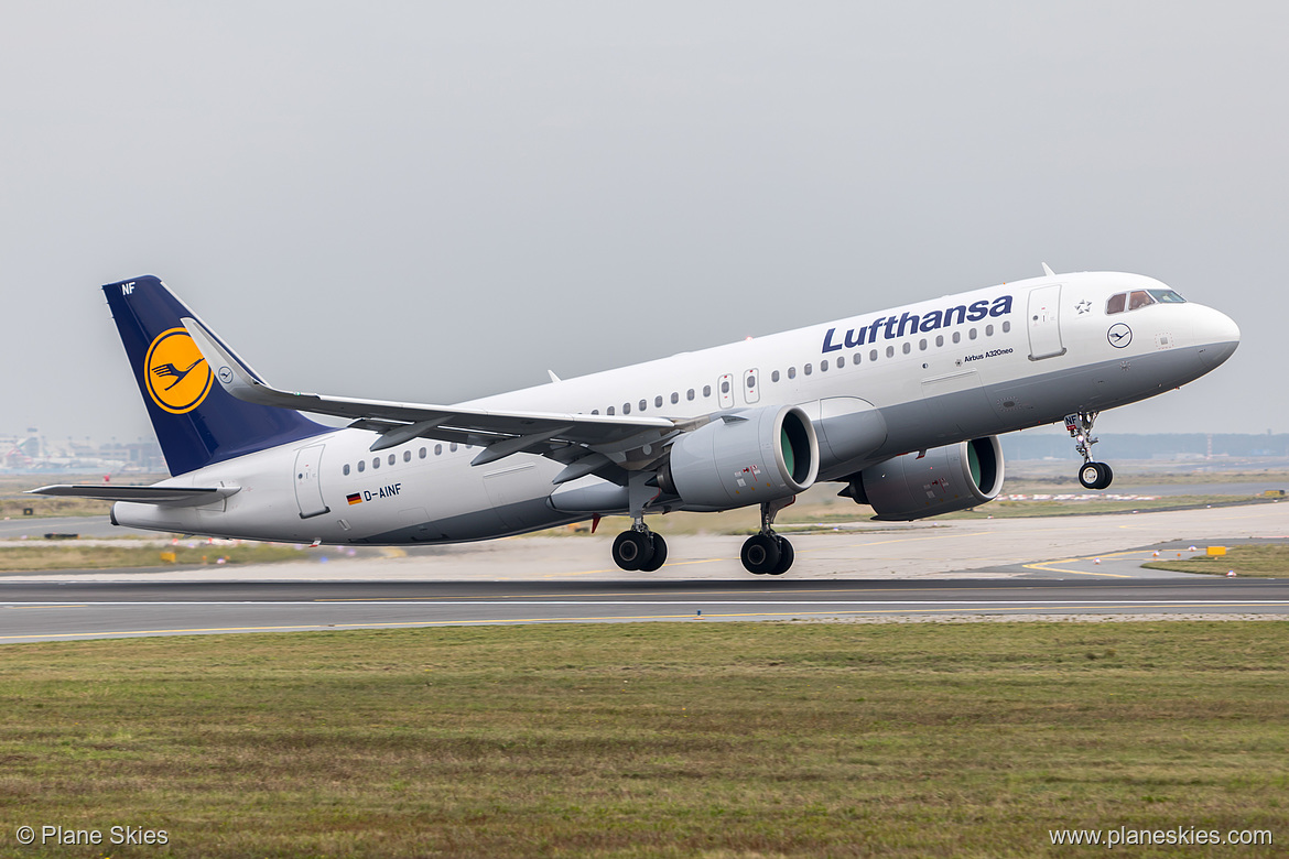 Lufthansa Airbus A320neo D-AINF at Frankfurt am Main International Airport (EDDF/FRA) Lufthansa Airbus A320neo D-AINF at Frankfurt am Main International Airport (EDDF/FRA)