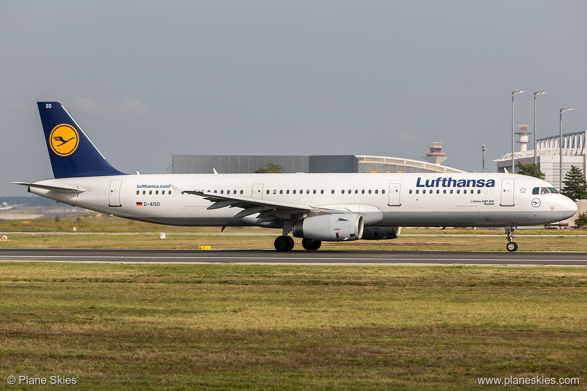 Lufthansa Airbus A321-200 D-AISO at Frankfurt am Main International Airport (EDDF/FRA)