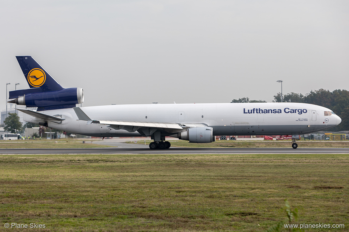 Lufthansa Cargo McDonnell Douglas MD-11F D-ALCI at Frankfurt am Main International Airport (EDDF/FRA)