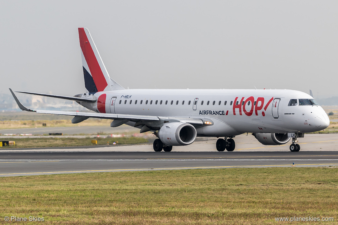 HOP! Embraer ERJ-190 F-HBLH at Frankfurt am Main International Airport (EDDF/FRA)