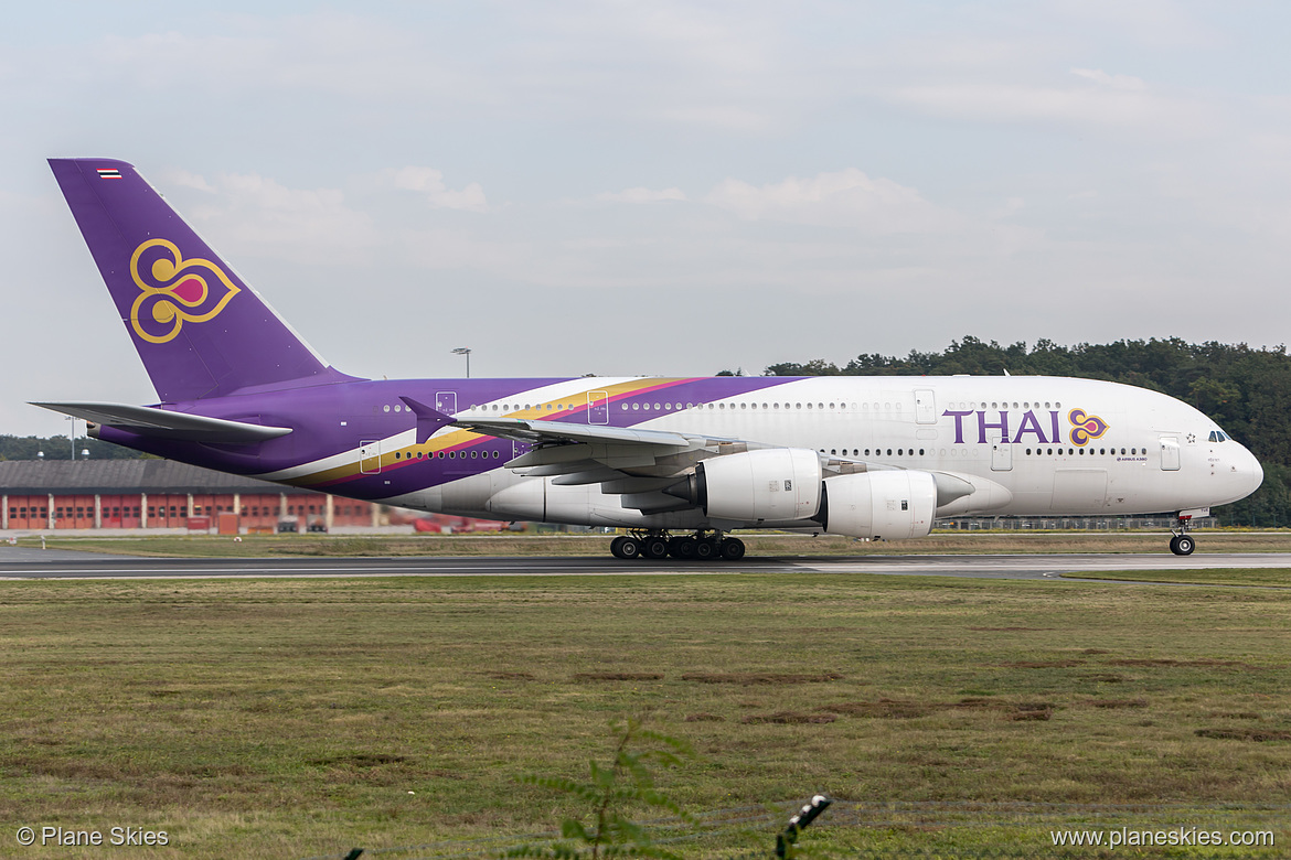 Thai Airways Airbus A380-800 HS-TUE at Frankfurt am Main International Airport (EDDF/FRA)