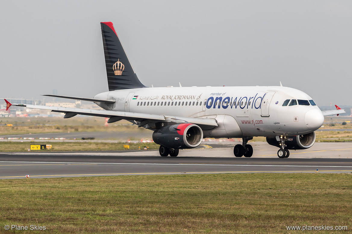 Royal Jordanian Airbus A319-100 JY-AYP at Frankfurt am Main International Airport (EDDF/FRA)