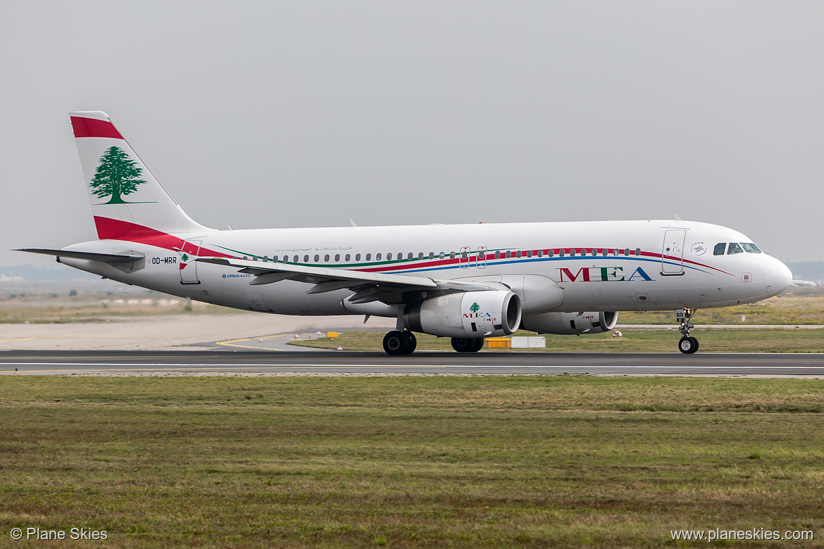 Middle East Airlines Airbus A320-200 OD-MRR at Frankfurt am Main International Airport (EDDF/FRA)