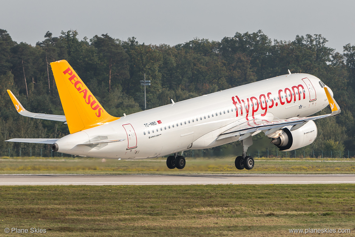 Pegasus Airlines Airbus A320neo TC-NBD at Frankfurt am Main International Airport (EDDF/FRA) Pegasus Airlines Airbus A320neo TC-NBD at Frankfurt am Main International Airport (EDDF/FRA)
