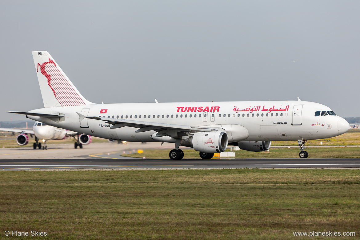 Tunisair Airbus A320-200 TS-IMN at Frankfurt am Main International Airport (EDDF/FRA)