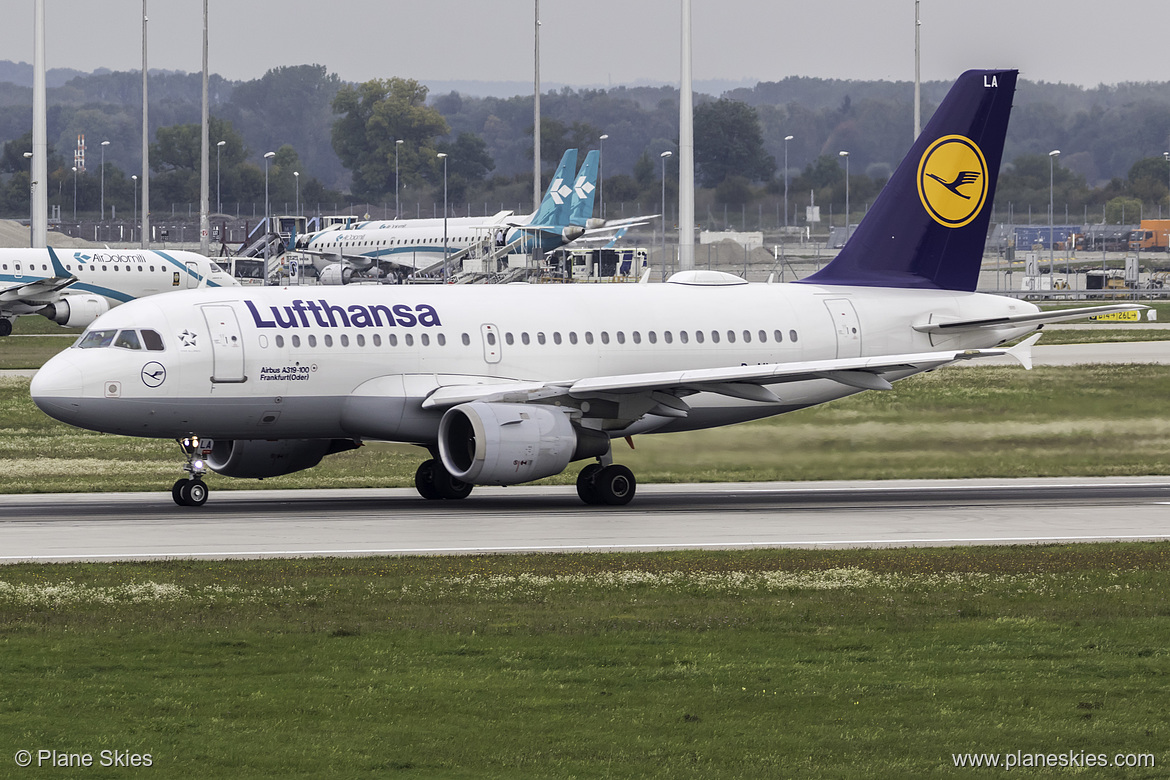 Lufthansa Airbus A319-100 D-AILA at Munich International Airport (EDDM/MUC)