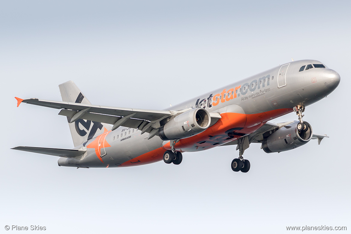 Jetstar Asia Airways Airbus A320-200 9V-JSI at Singapore Changi Airport (WSSS/SIN)