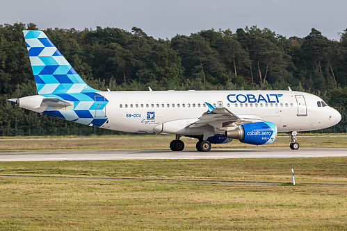 Cobalt Airbus A319-100 5B-DCU at Frankfurt am Main International Airport (EDDF/FRA)