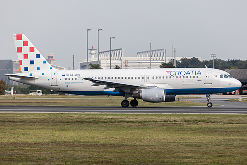 Croatia Airlines Airbus A320-200 9A-CTK at Frankfurt am Main International Airport (EDDF/FRA)