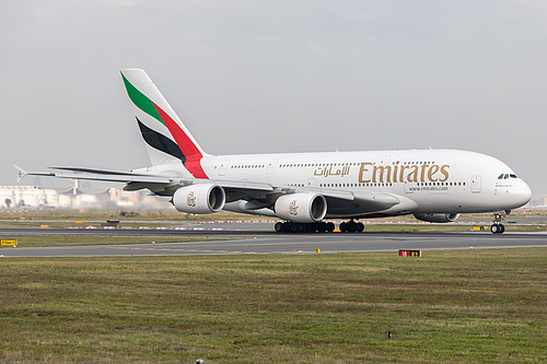 Emirates Airbus A380-800 A6-EOJ at Frankfurt am Main International Airport (EDDF/FRA)