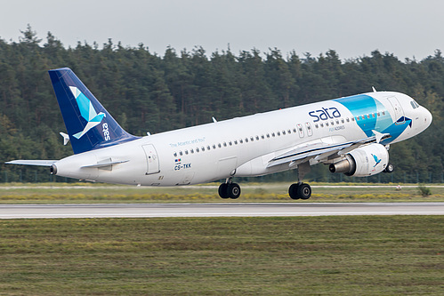 Azores Airlines Airbus A320-200 CS-TKK at Frankfurt am Main International Airport (EDDF/FRA) Azores Airlines Airbus A320-200 CS-TKK at Frankfurt am Main International Airport (EDDF/FRA)