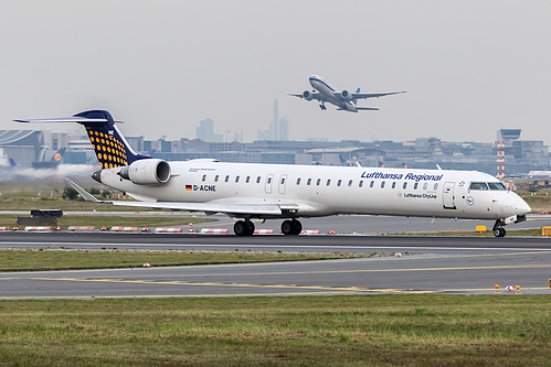 Lufthansa CityLine Canadair CRJ-900 D-ACNE at Frankfurt am Main International Airport (EDDF/FRA) Lufthansa CityLine Canadair CRJ-900 D-ACNE at Frankfurt am Main International Airport (EDDF/FRA)