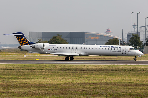 Lufthansa CityLine Canadair CRJ-900 D-ACNN at Frankfurt am Main International Airport (EDDF/FRA) Lufthansa CityLine Canadair CRJ-900 D-ACNN at Frankfurt am Main International Airport (EDDF/FRA)