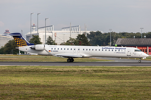Lufthansa CityLine Canadair CRJ-900 D-ACNV at Frankfurt am Main International Airport (EDDF/FRA)