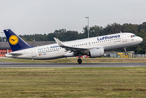Lufthansa Airbus A320neo D-AINB at Frankfurt am Main International Airport (EDDF/FRA)