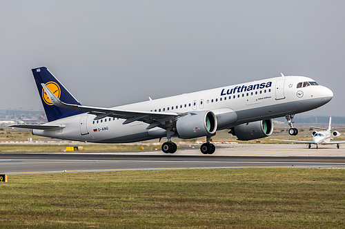 Lufthansa Airbus A320neo D-AING at Frankfurt am Main International Airport (EDDF/FRA)