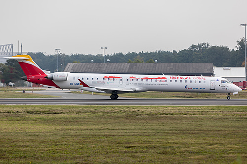 Air Nostrum Canadair CRJ-1000 EC-MNQ at Frankfurt am Main International Airport (EDDF/FRA)