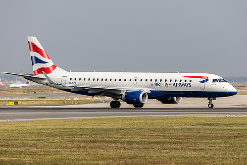 BA CityFlyer Embraer ERJ-190 G-LCYJ at Frankfurt am Main International Airport (EDDF/FRA)