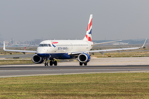 BA CityFlyer Embraer ERJ-190 G-LCYK at Frankfurt am Main International Airport (EDDF/FRA)