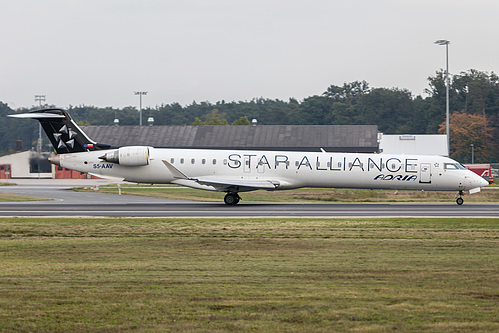 Adria Airways Canadair CRJ-900 S5-AAV at Frankfurt am Main International Airport (EDDF/FRA)