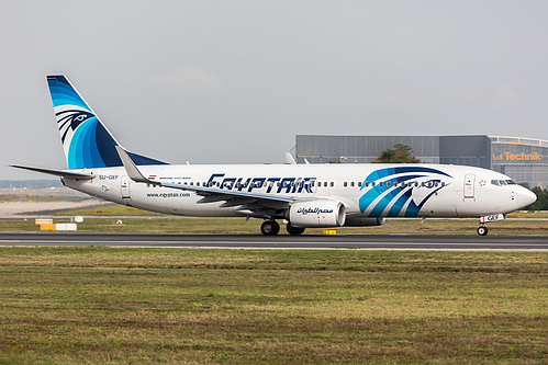 EgyptAir Boeing 737-800 SU-GEF at Frankfurt am Main International Airport (EDDF/FRA)