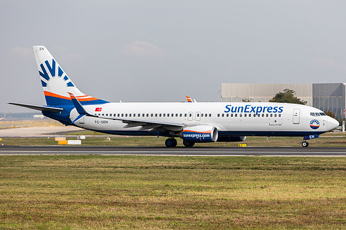 SunExpress Boeing 737-800 TC-SEN at Frankfurt am Main International Airport (EDDF/FRA)