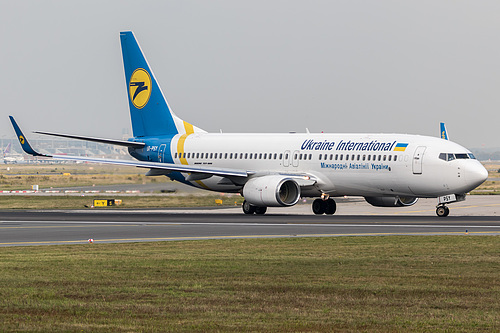 Ukraine International Airlines Boeing 737-800 UR-PSY at Frankfurt am Main International Airport (EDDF/FRA)