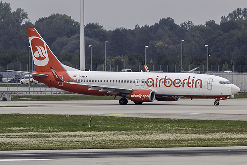Air Berlin Boeing 737-800 D-ABKM at Munich International Airport (EDDM/MUC)