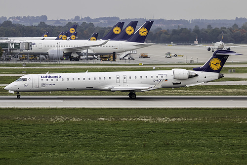 Lufthansa CityLine Canadair CRJ-900 D-ACKH at Munich International Airport (EDDM/MUC)