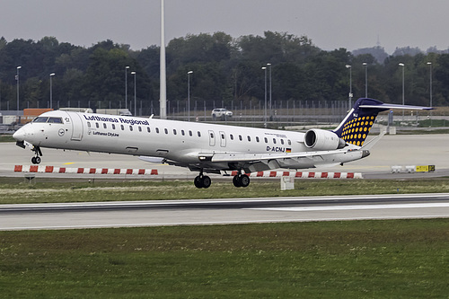 Lufthansa CityLine Canadair CRJ-900 D-ACNJ at Munich International Airport (EDDM/MUC)