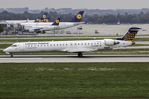 Lufthansa CityLine Canadair CRJ-900 D-ACNK at Munich International Airport (EDDM/MUC)