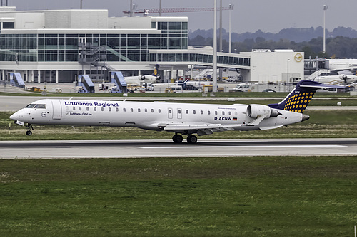 Lufthansa CityLine Canadair CRJ-900 D-ACNW at Munich International Airport (EDDM/MUC)