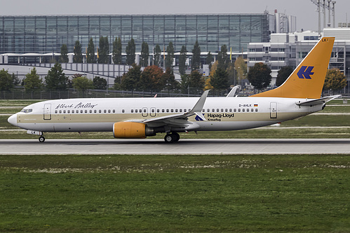 TUI fly Deutschland Boeing 737-800 D-AHLK at Munich International Airport (EDDM/MUC) TUI fly Deutschland Boeing 737-800 D-AHLK at Munich International Airport (EDDM/MUC)