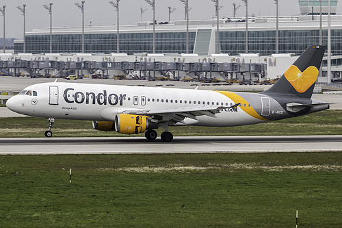 Condor Airbus A320-200 D-AICD at Munich International Airport (EDDM/MUC)